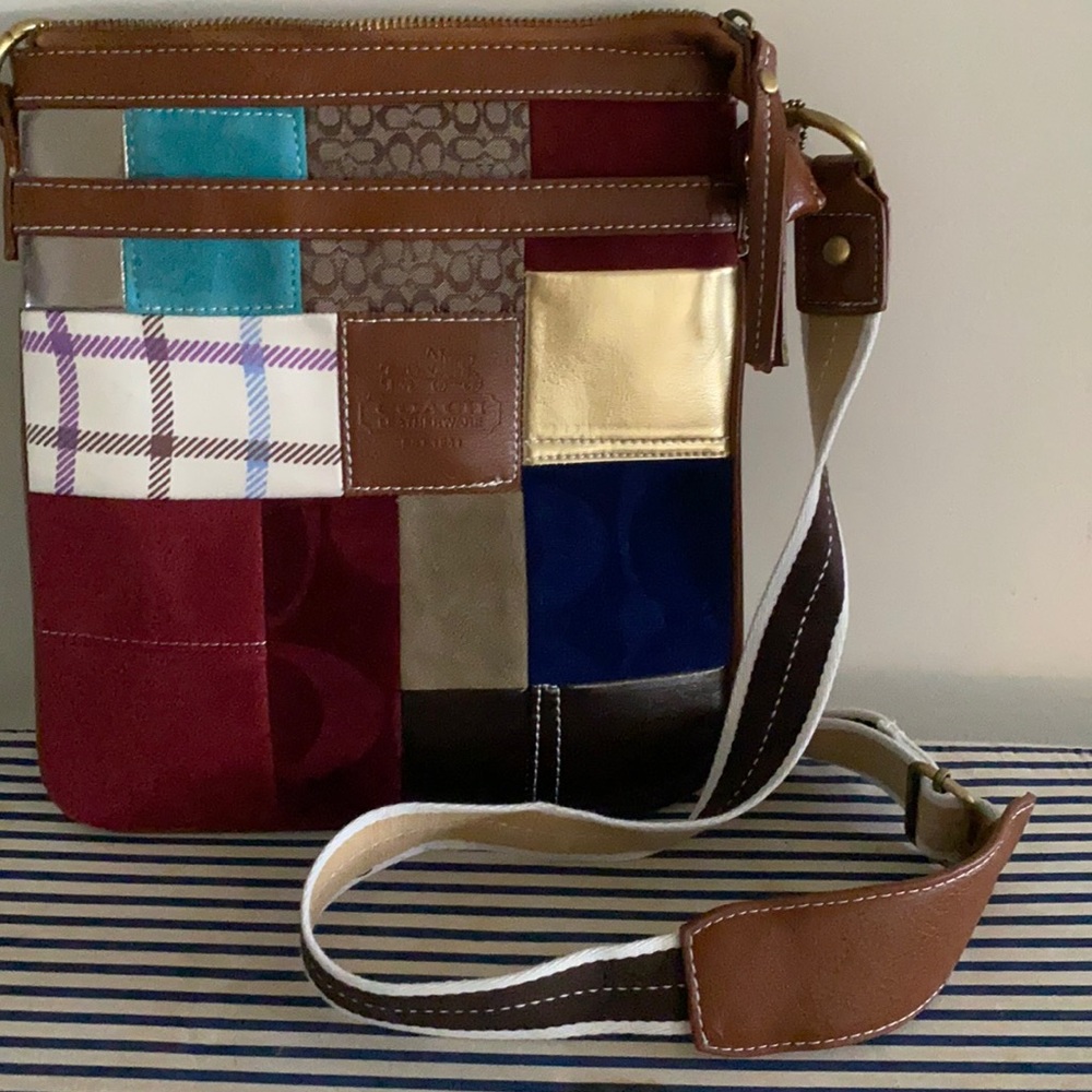 Patchwork Coach purse